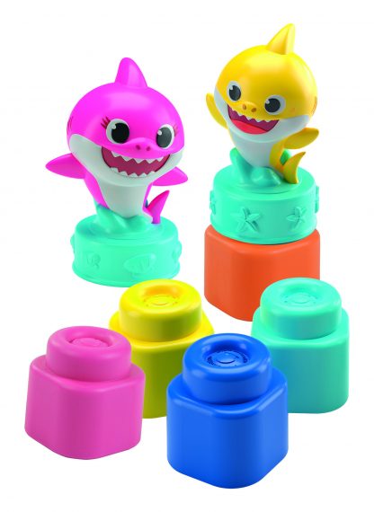 Clemmy - Baby Shark játékszett karakterekkel, táskában