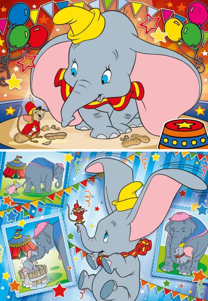 2x20 db-os SuperColor puzzle - Dumbo