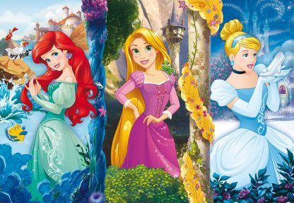 60 db-os SuperColor Maxi puzzle - Disney Hercegnők