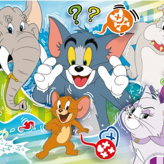 104 db-os SuperColor puzzle - Tom és Jerry 3.