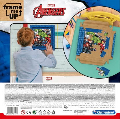 60 db-os puzzle képkerettel - Marvel, A bosszúállók