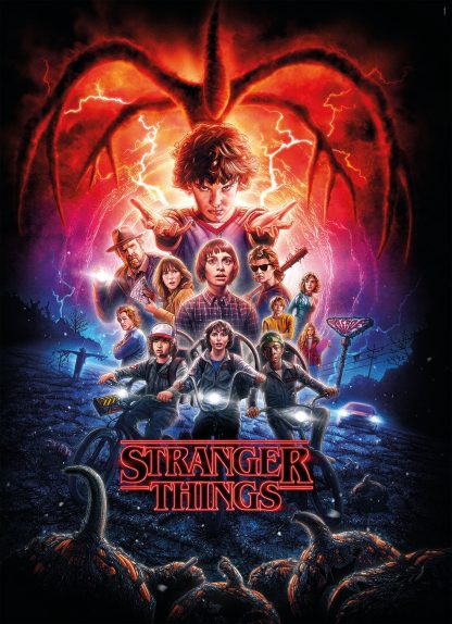 1000 db-os puzzle - Stranger Things 2.