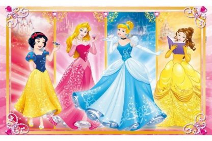 2x60 db-os SuperColor puzzle - Disney Hercegnők